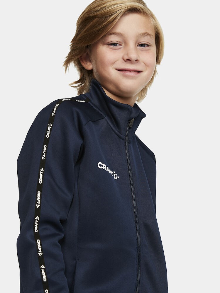 Craft - Squad 2.0 Full Zip Jr Navy 122/128