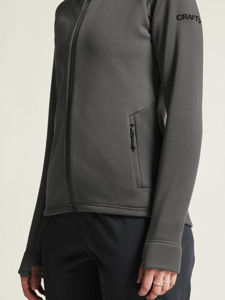 Craft - ADV Explore Power Fleece Hood Jkt W Granite M