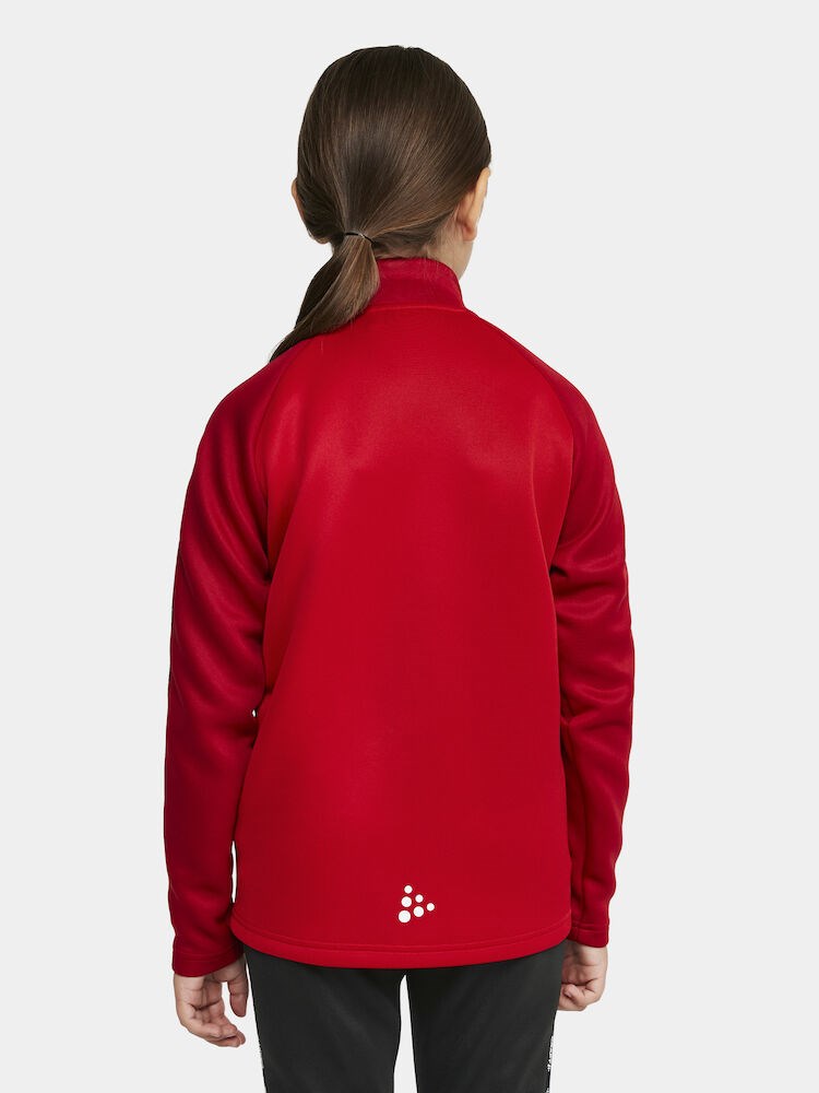 Craft - Squad 2.0 Full Zip Jr Bright Red-Express 110/116