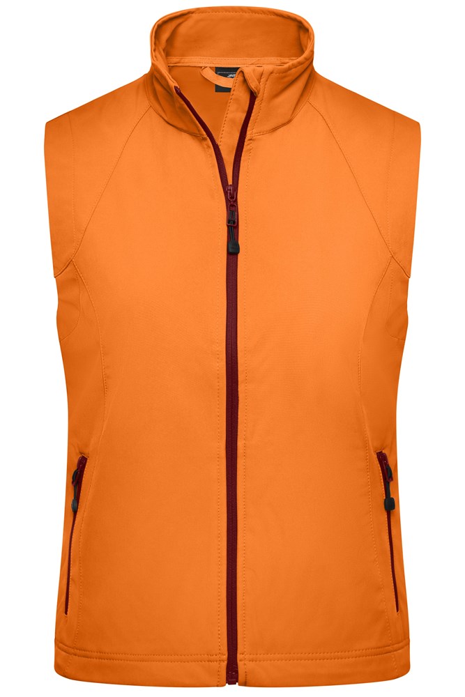 Ladies' Softshell Vest - Oranje (ca. Pantone 1575C)