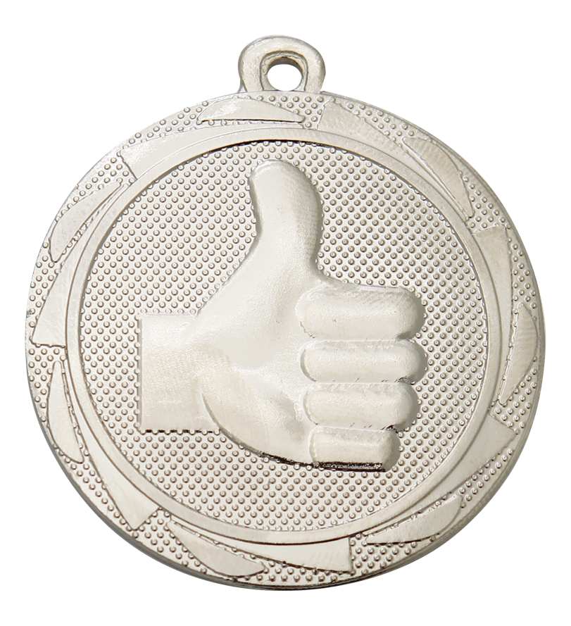 B-BS.ME108 medailles 4,5 cm duim - 2. zilver
