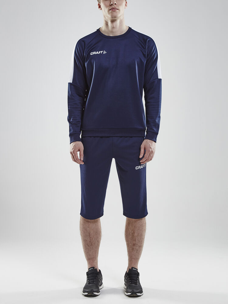 Craft - Progress R-Neck Sweater M Navy/White XS