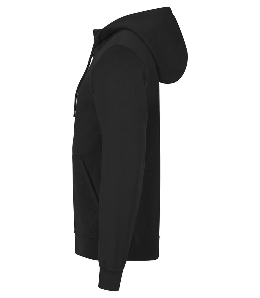 Clique - Miami Hoody Full Zip Zwart S