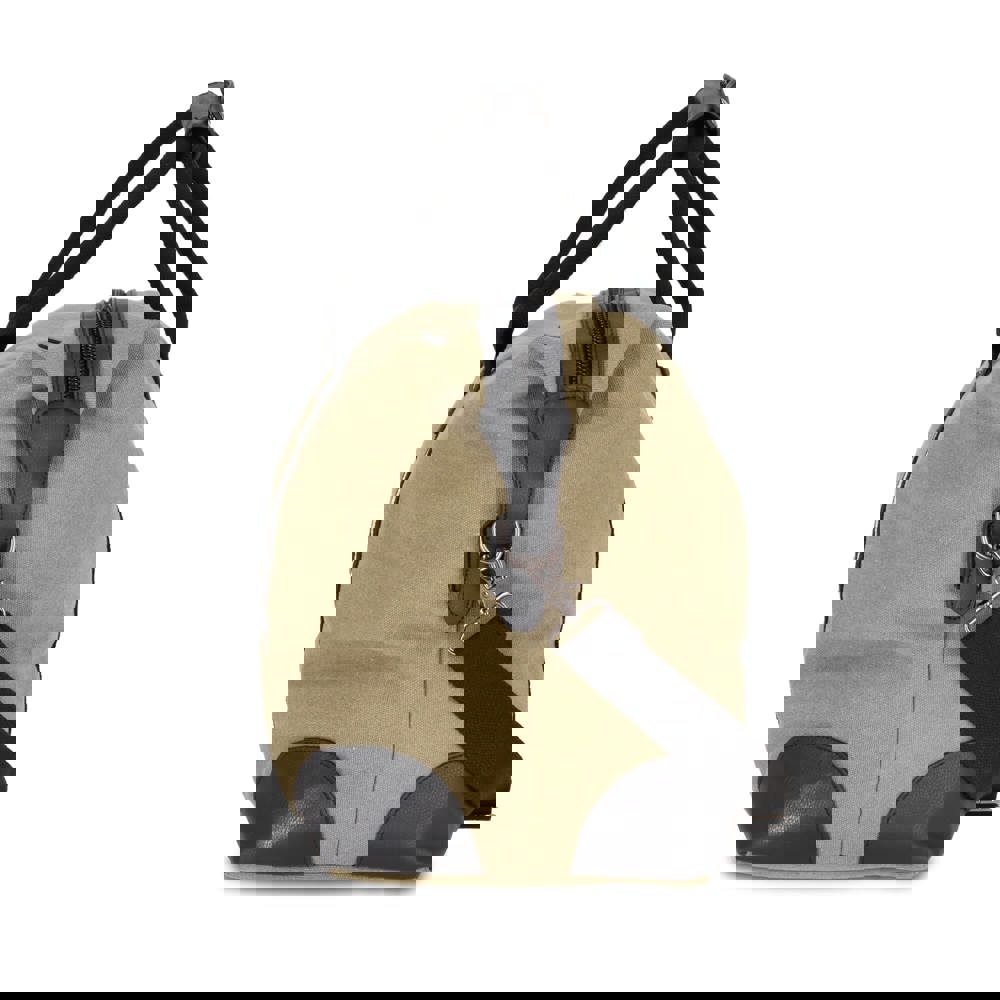 Gerecycled katoenen canvas weekendtas Harper