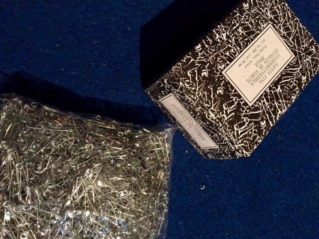 Veiligheidsspelden per 1000 stuks