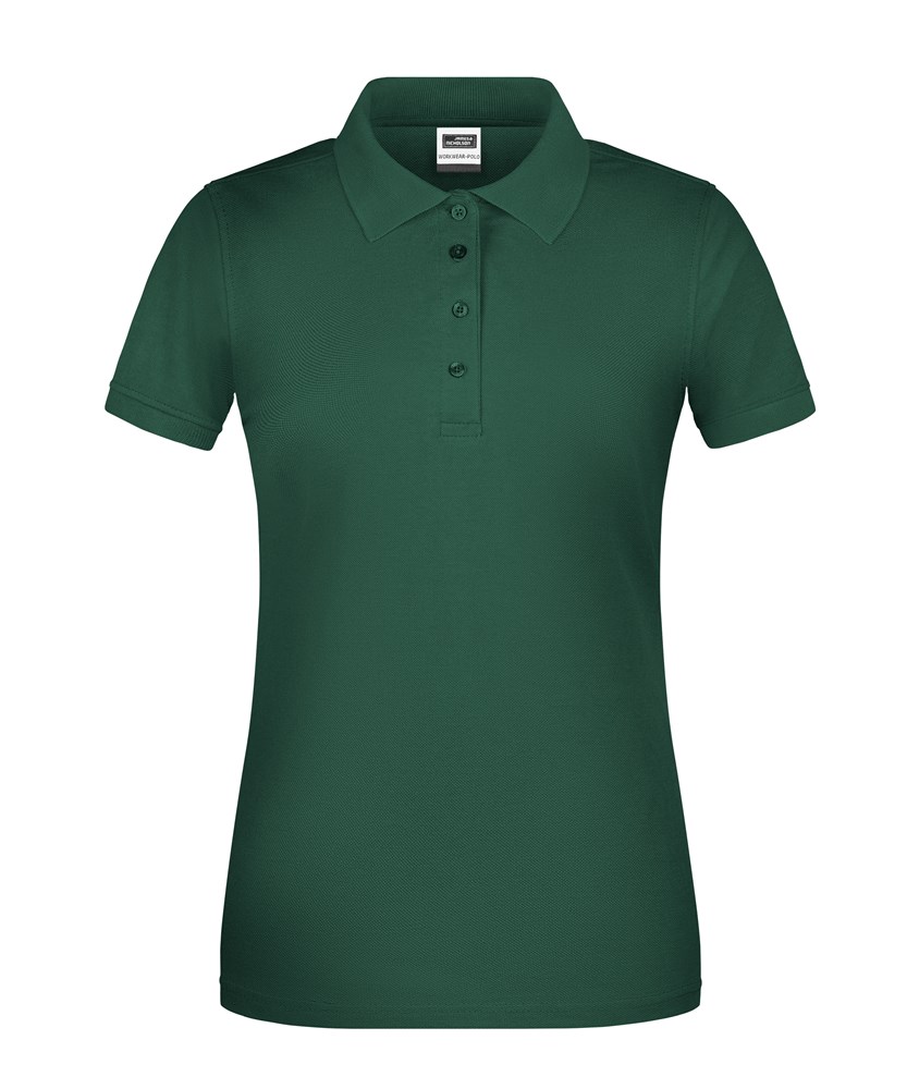 Ladies' BIO Workwear Polo OCS Blended - Donkergroen (ca. Pantone 343C)