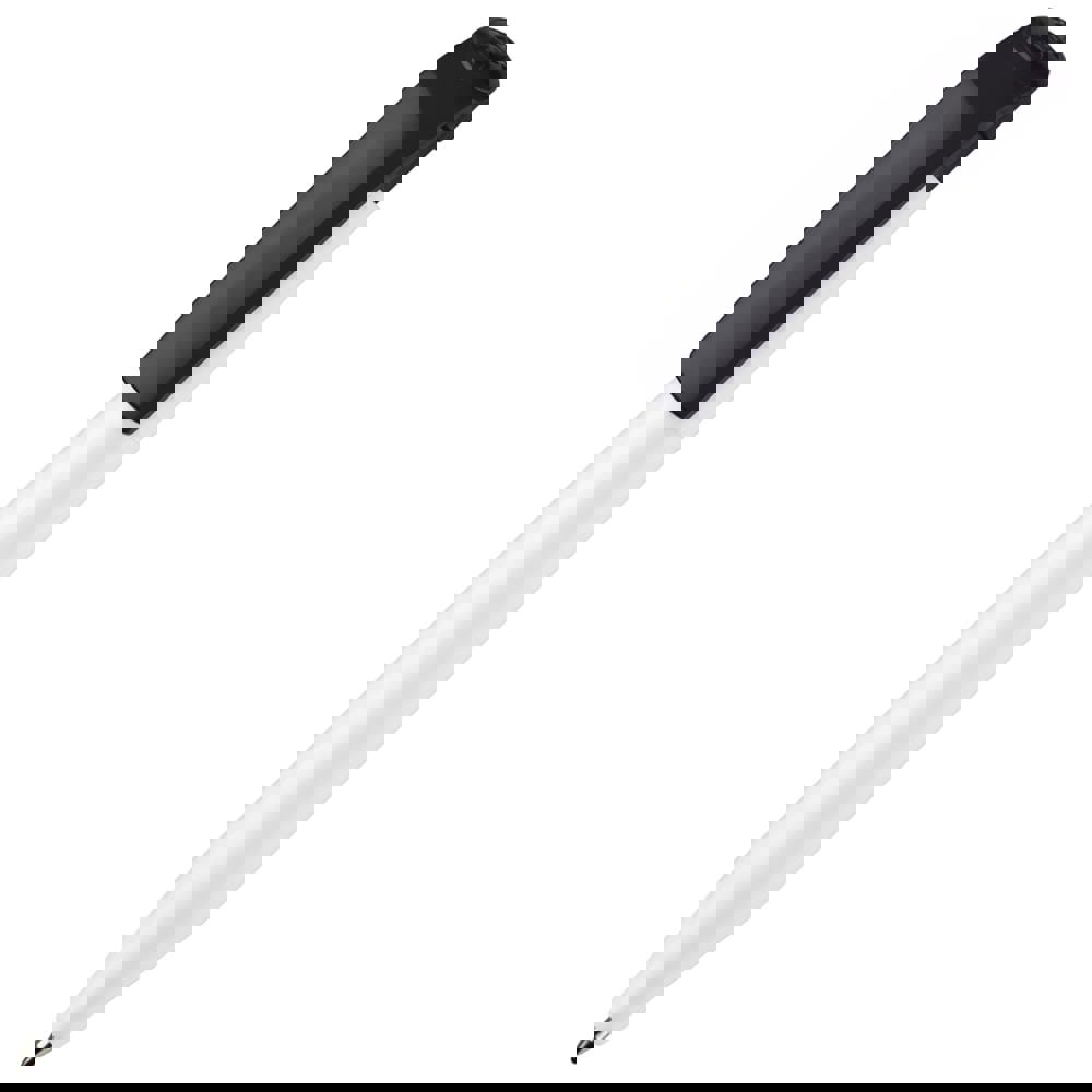 Balpen S45 hardcolour - Wit / Zwart