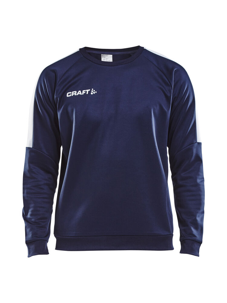 Craft - Progress R-Neck Sweater M - Navy/White