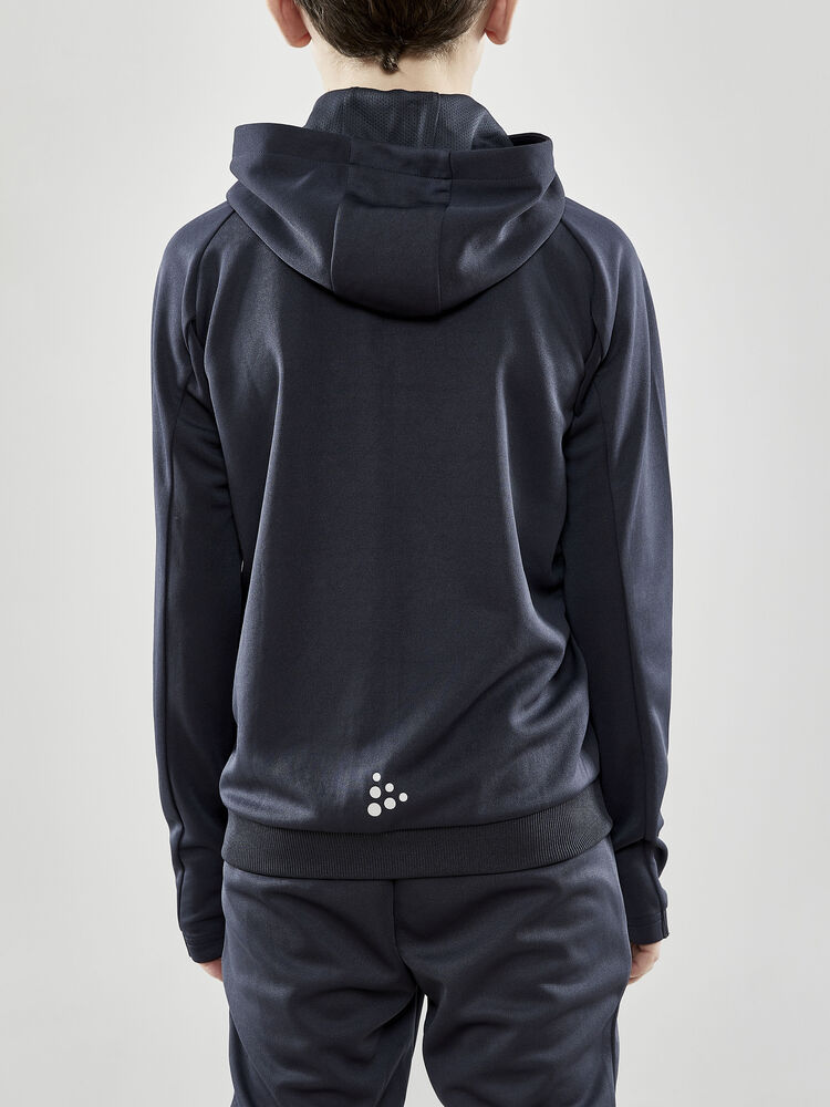 Craft - Evolve Hood Jacket Jr Asphalt 146/152