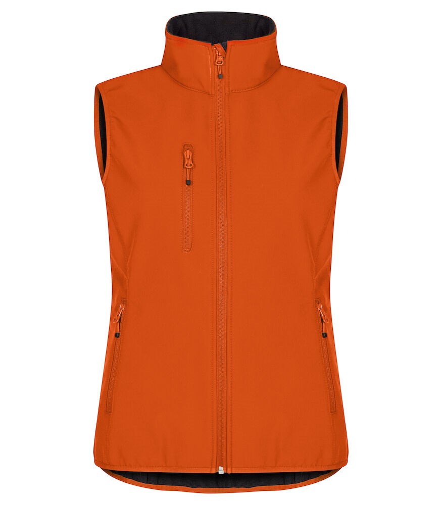 Clique - Classic Softshell Vest Women - Diep Oranje