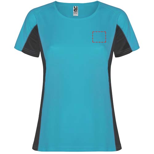 Shanghai sportshirt met korte mouwen voor dames