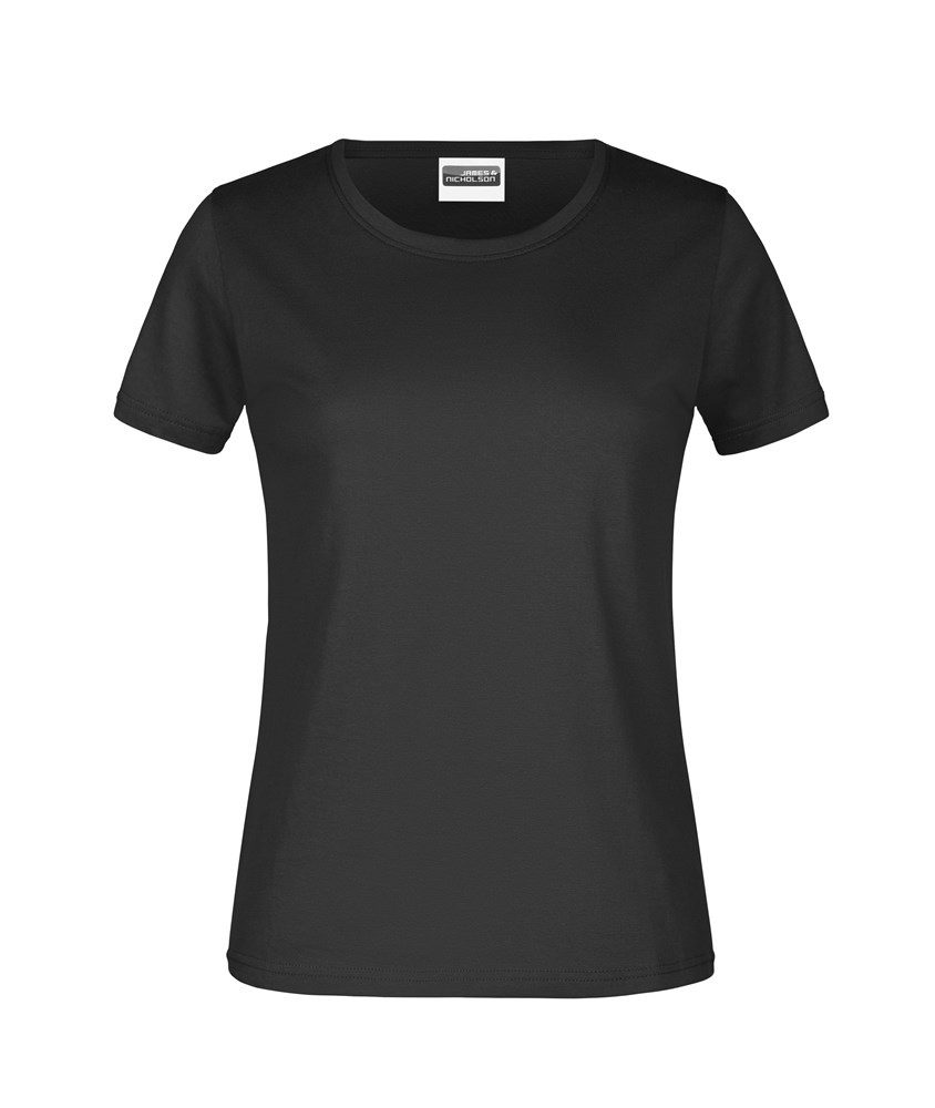 Promo-T Lady 150 - Zwart (ca. Pantone blackC)