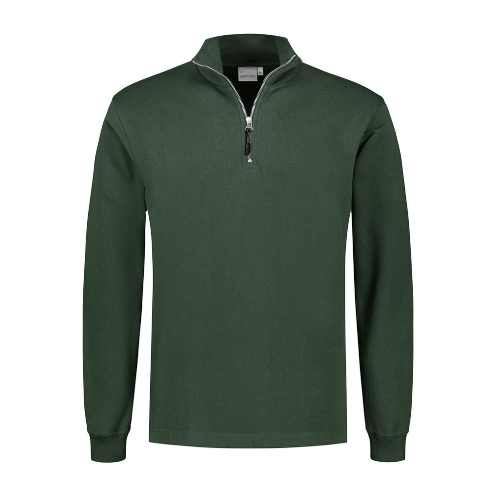 Santino Zipsweater Alex - Dark Green