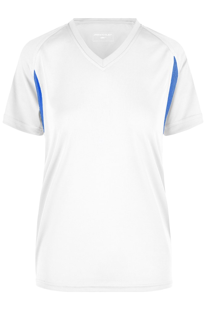 Wit/royal (ca. Pantone white
285C)