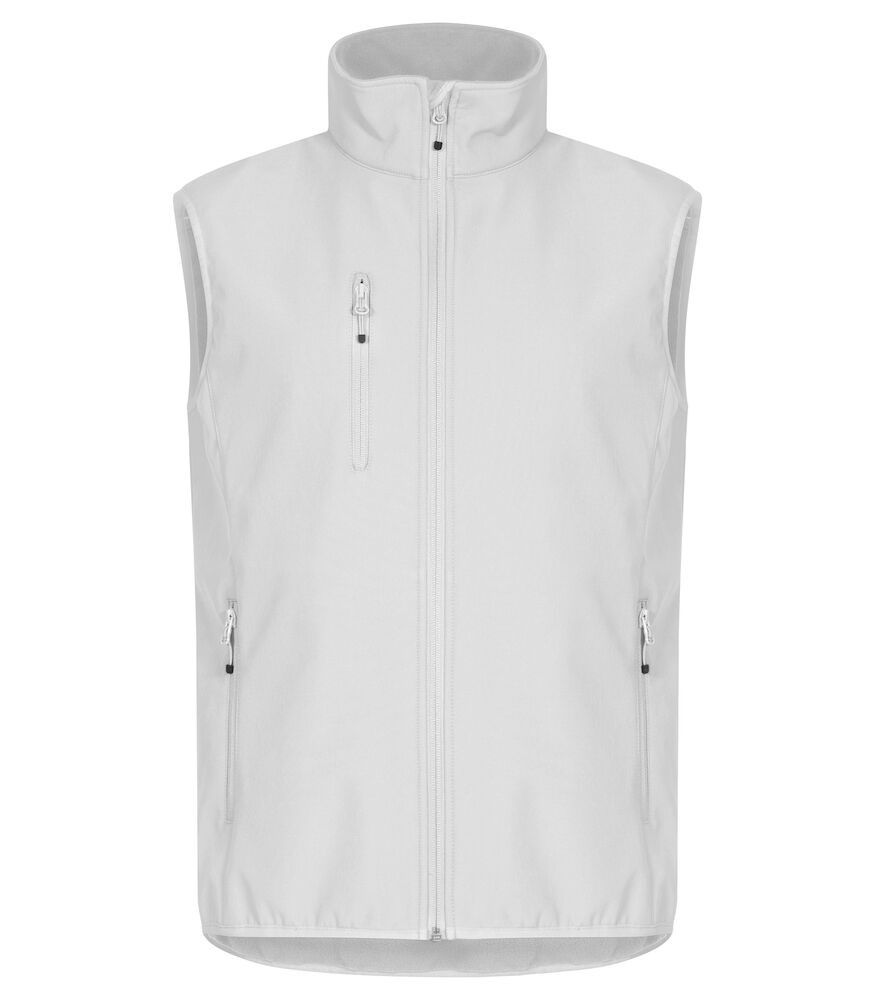 Clique - Classic Softshell Vest - Wit