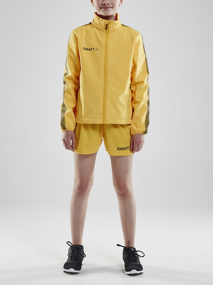 Craft - Pro Control Softshell Jacket Jr Sweden Yellow 122/128