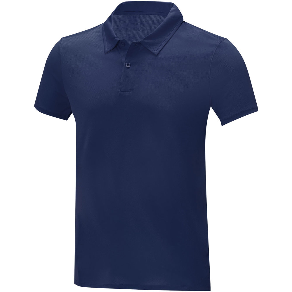 Deimos coolfit herenpolo met korte mouwen - Marineblauw