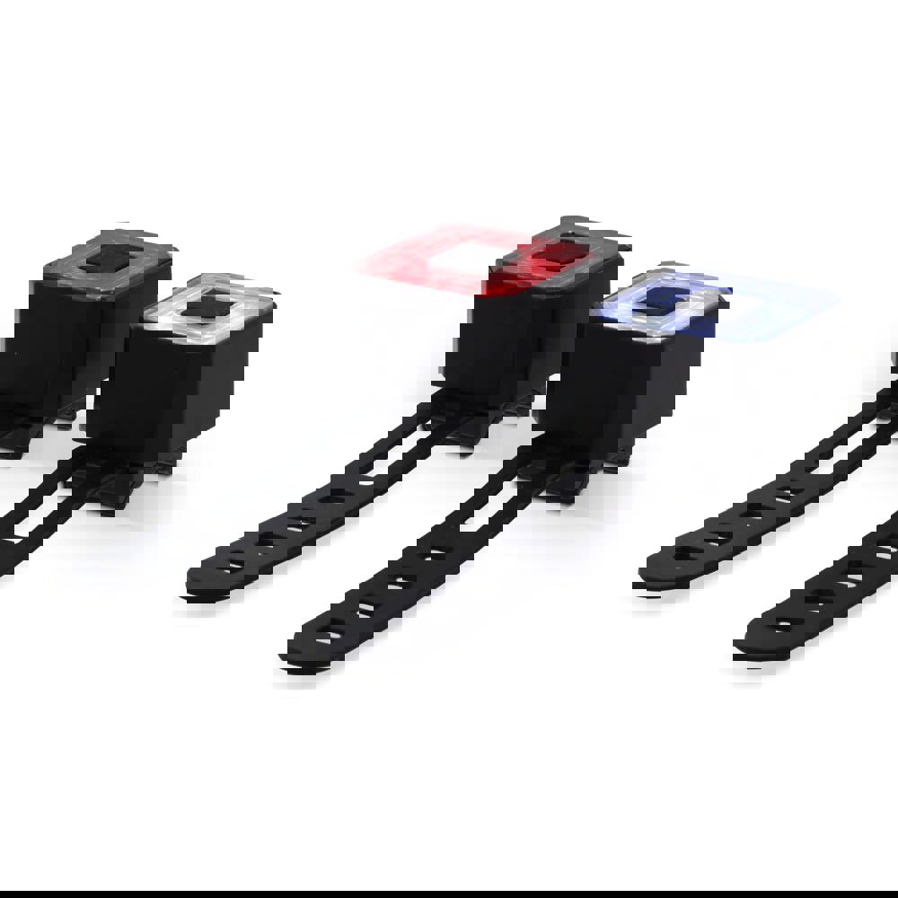 Oplaadbare fietslampjes set