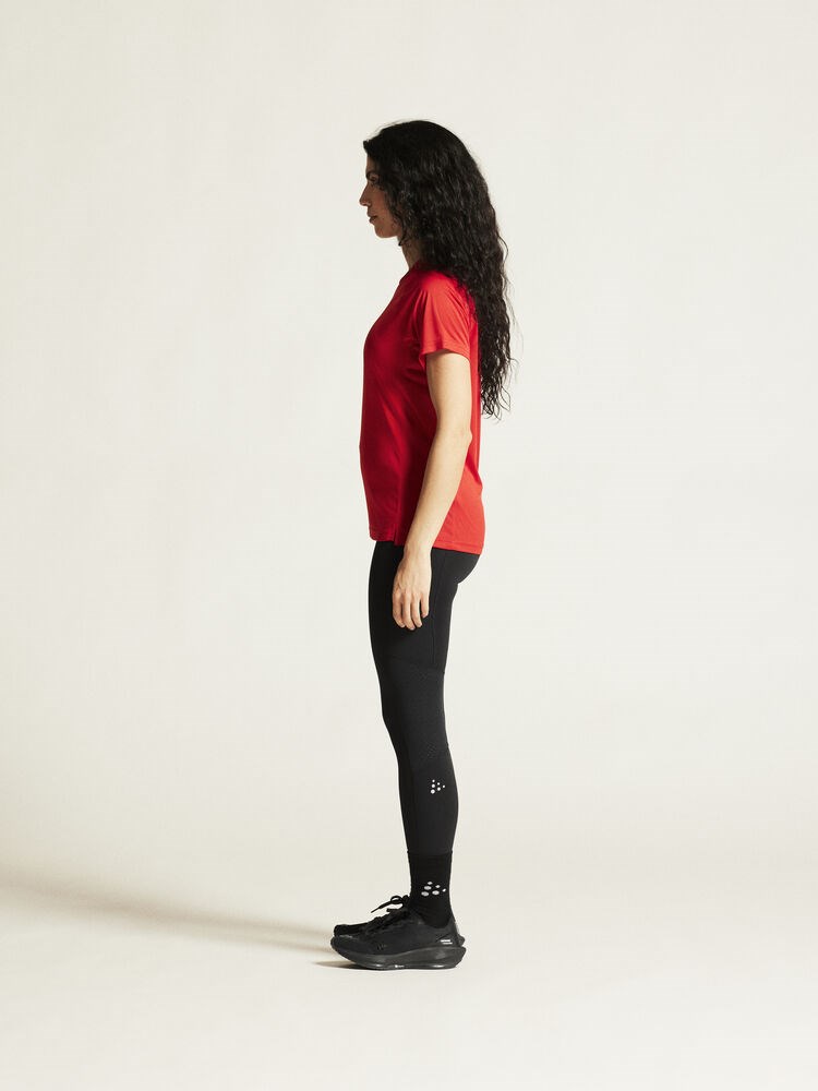 Craft - Rush 2.0 SS Tee W Bright Red XS