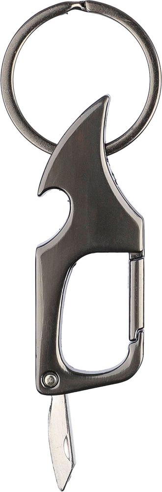 Metalen karabijnhaak sleutelhanger Bella