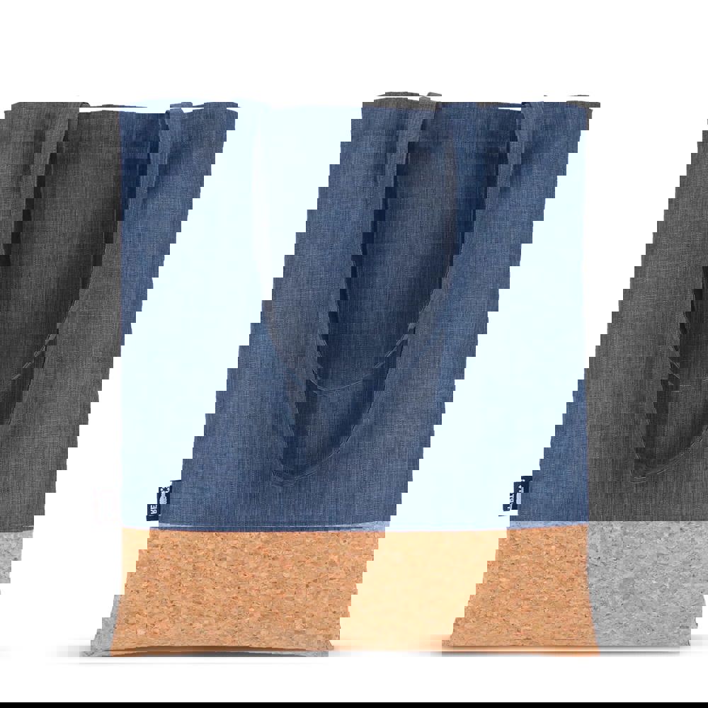 Draagtas R-PET &amp; kurk 35 x 40cm