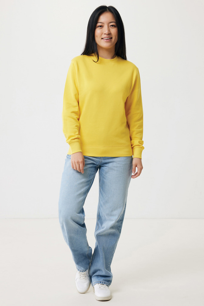IQONIQ Etosha lichtgewicht gerecycled katoen sweater