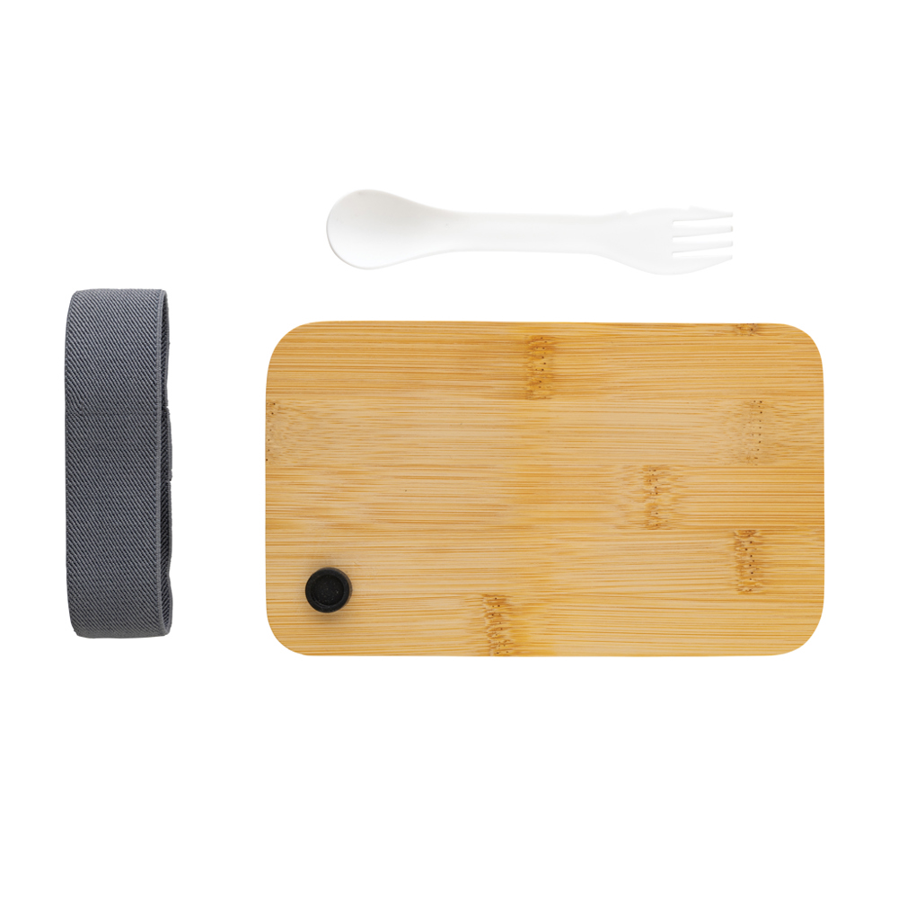 PP lunchbox met bamboe deksel