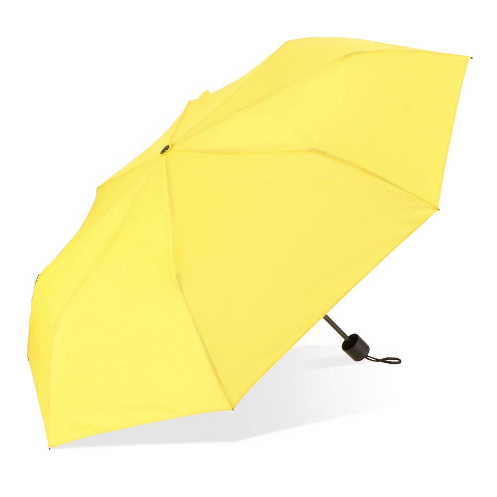 Congo 190T Pongee 21" Opvouwbare paraplu - Geel