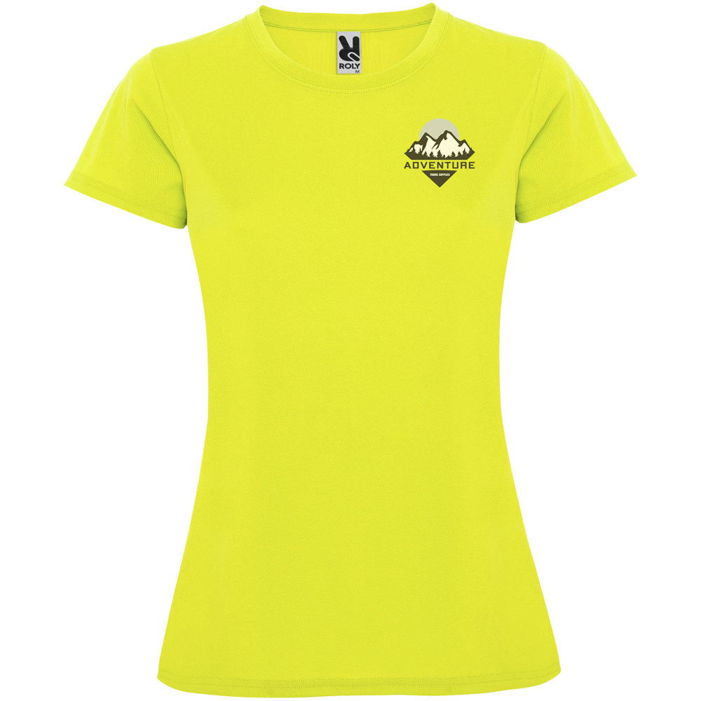 Montecarlo sportshirt met korte mouwen voor dames