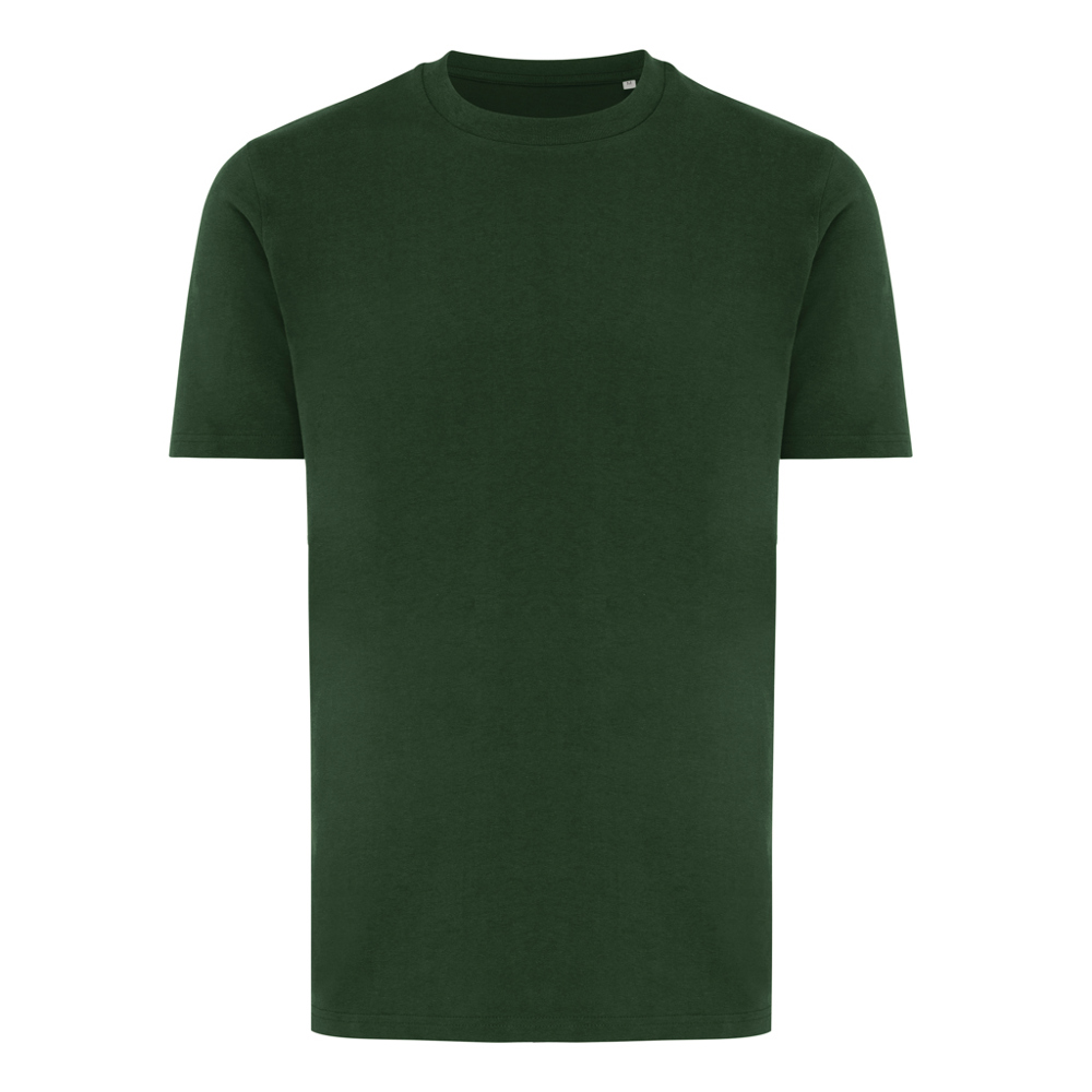IQONIQ Brett gerecycled katoen t-shirt - forest green (± PMS 19-5920TCX)