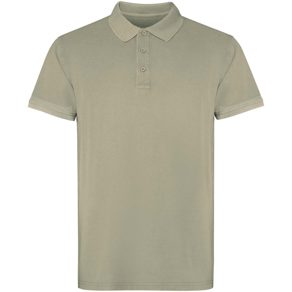 Cobain unisex polo met korte mouwen - Khaki
