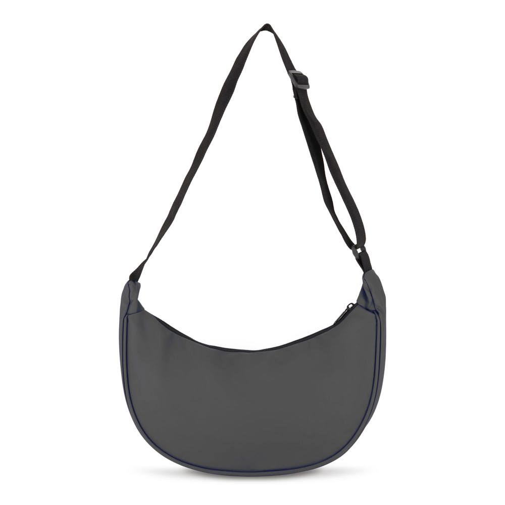 PU-gecoat R-PET 600D halve maan sling tas