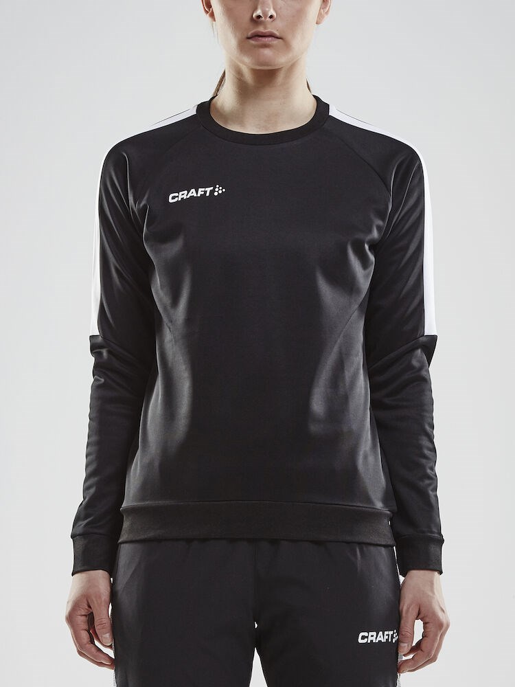 Craft - Progress R-Neck Sweater W Black/White L