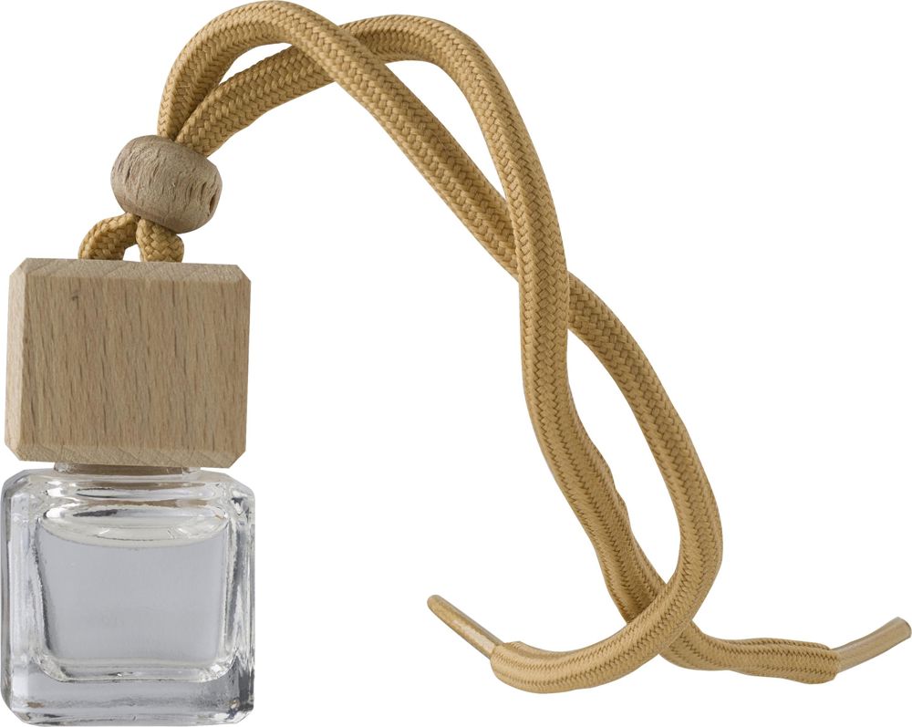 Glazen navulbare autoverfrisser Roman - bruin