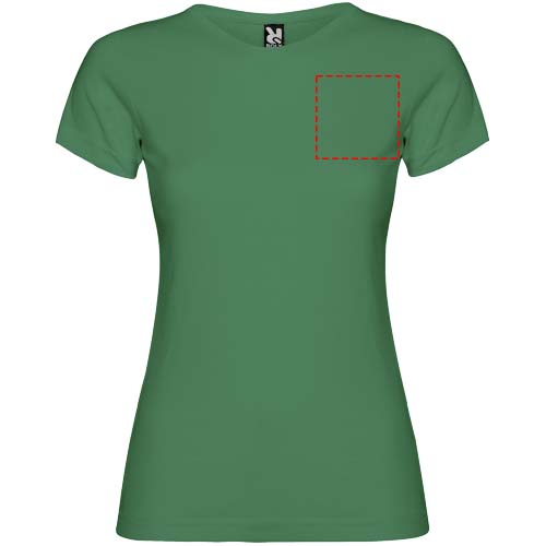 Jamaica 155 g/m² damesshirt met korte mouwen