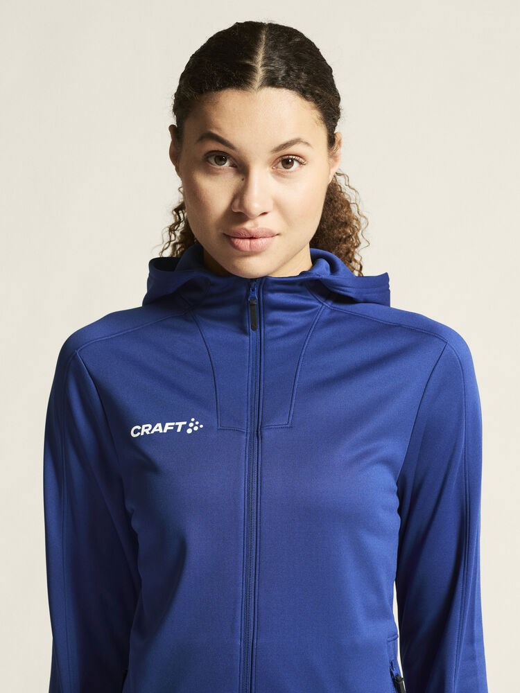 Craft - Evolve 2.0 Brushed Hood Jacket W Club Cobolt XXL