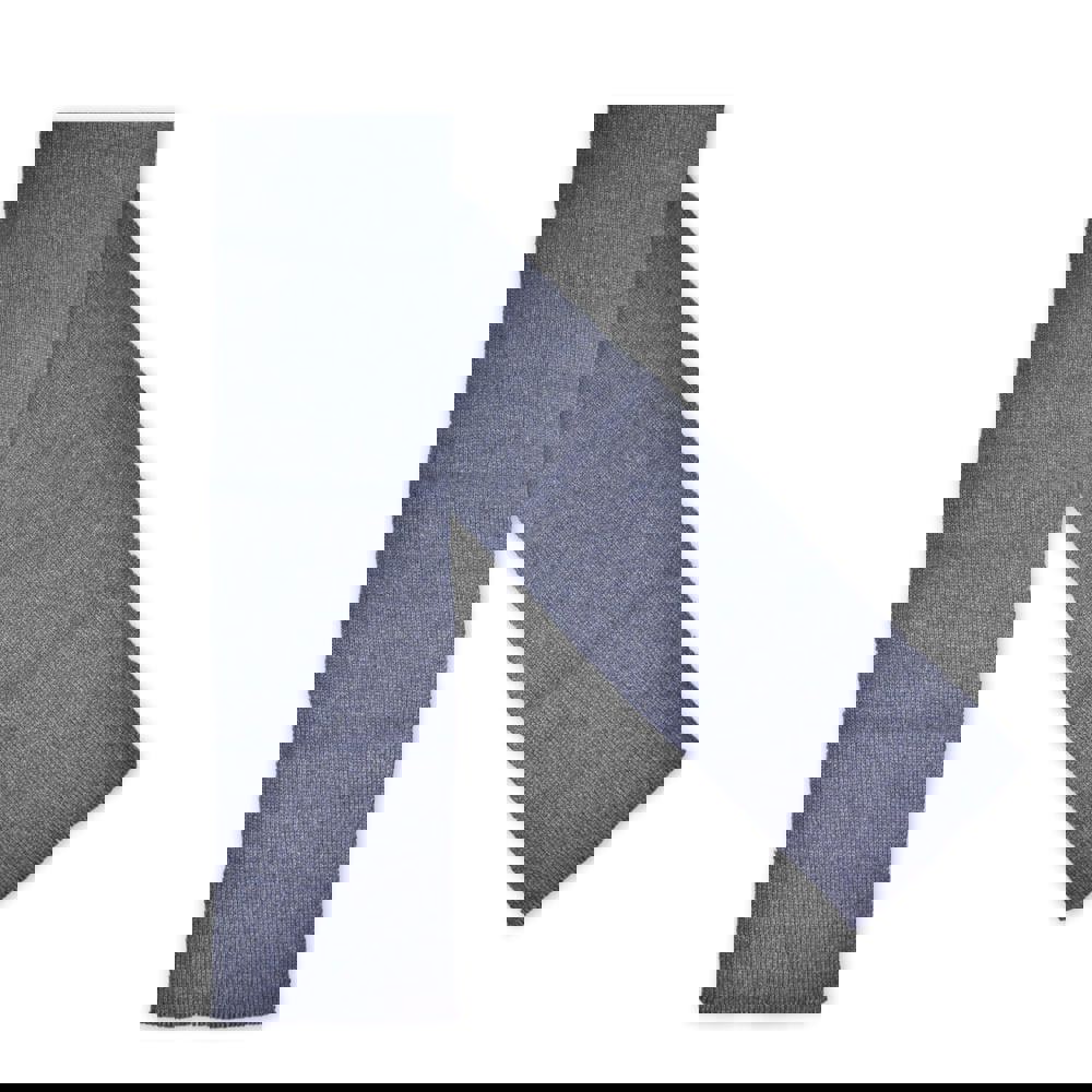 Gebreide sjaal exclusief - Navy (PMS 533c) / Navy