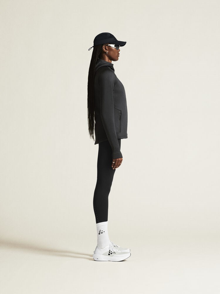 Craft - ADV Explore Power Fleece Hood Jkt W Black M