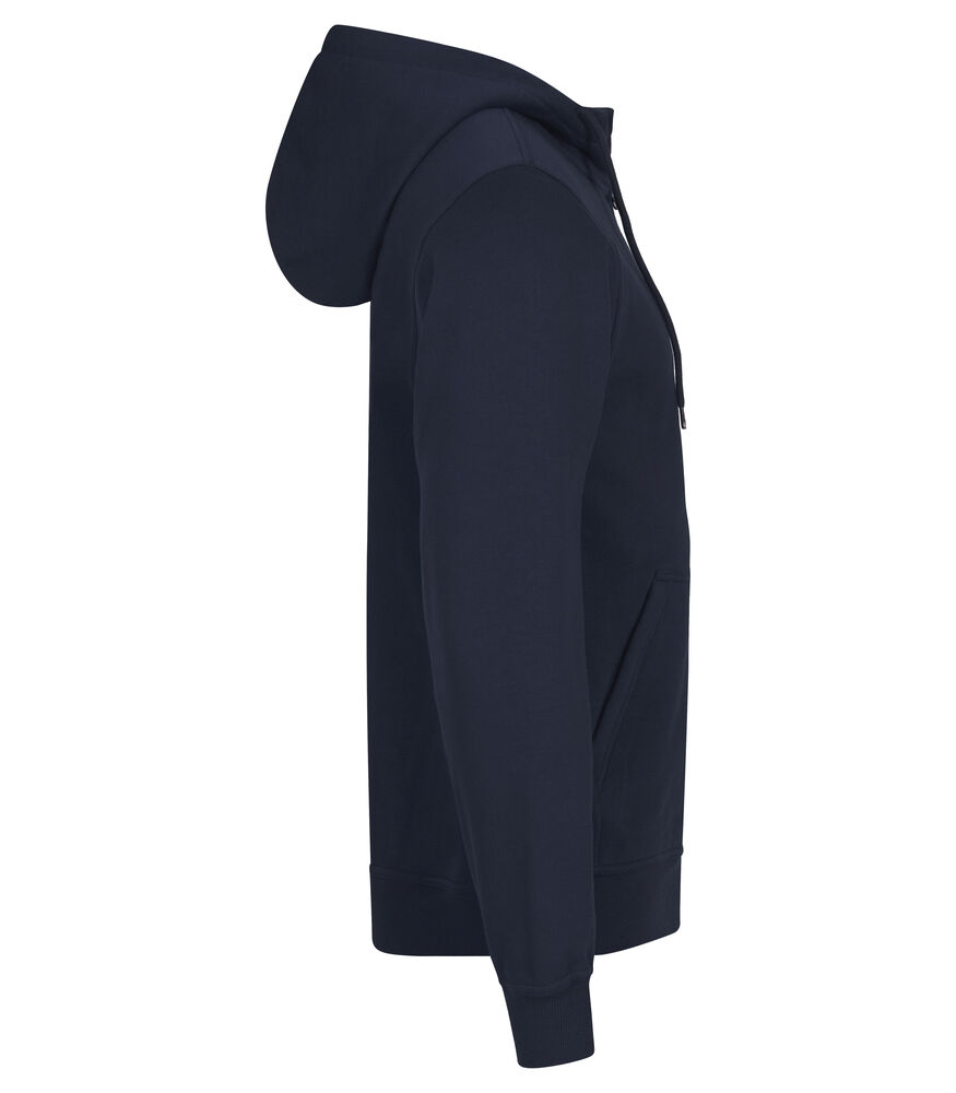 Clique - Miami Hoody Full Zip Dark Navy M