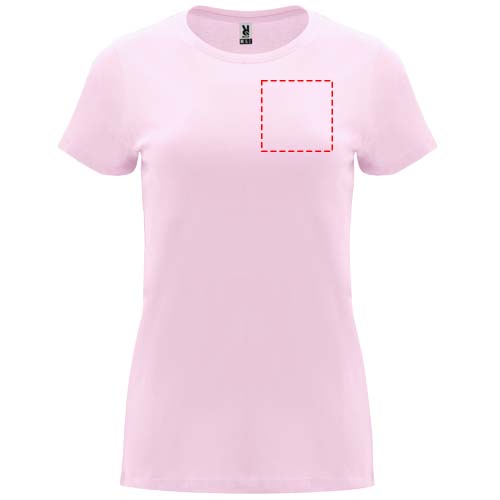 Capri 170 g/m² damesshirt met korte mouwen