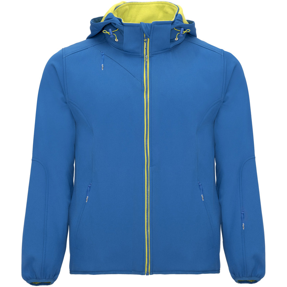 Siberia unisex softshell jack - Koningsblauw