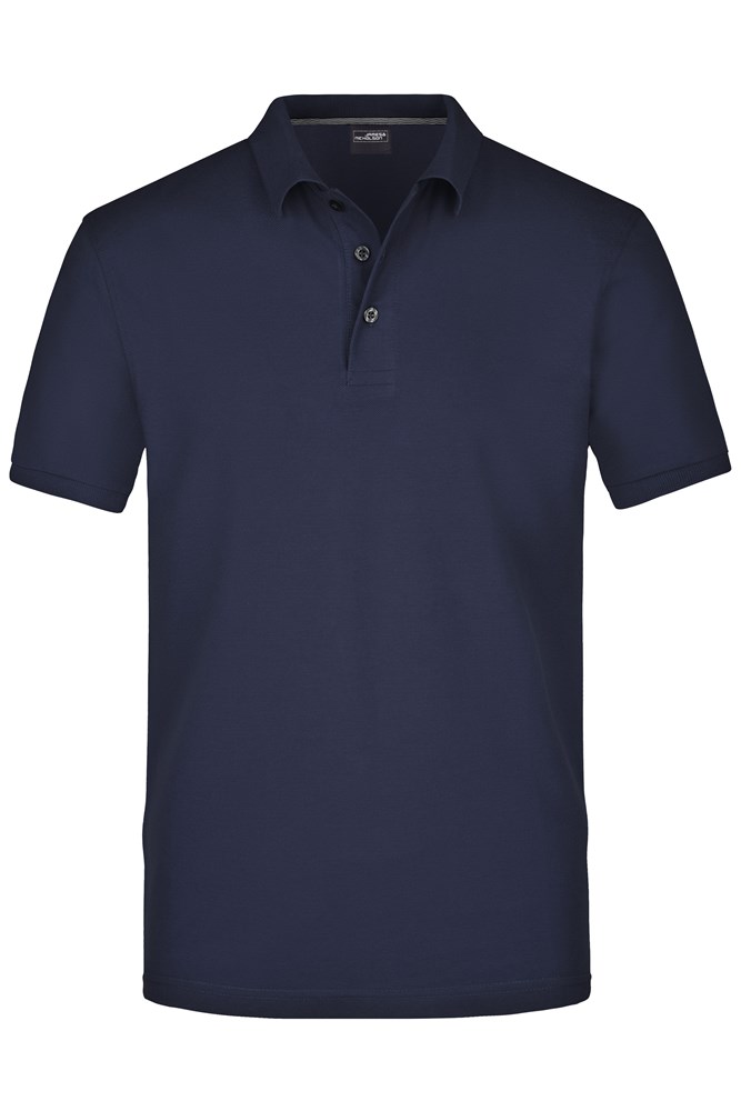 Men's Pima Polo - Navy (ca. Pantone 296C)