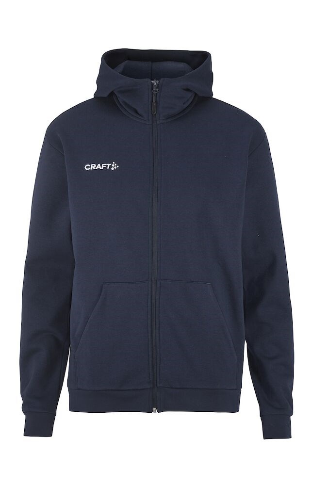 Craft - Community 2.0 Logo FZ Hoodie M - navy