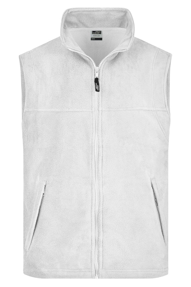 Fleece Vest - Wit (ca. Pantone white)