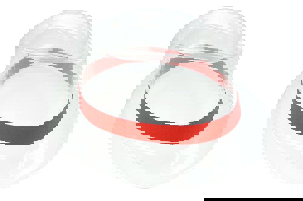 Elastisch Lint - Rood (PMS 199c) / Rood