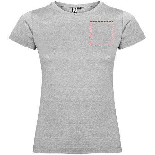 Jamaica 155 g/m² damesshirt met korte mouwen