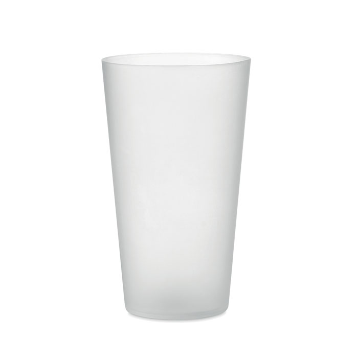 FESTA LARGE - Herbruikbare event beker 500ml - Transparant Wit