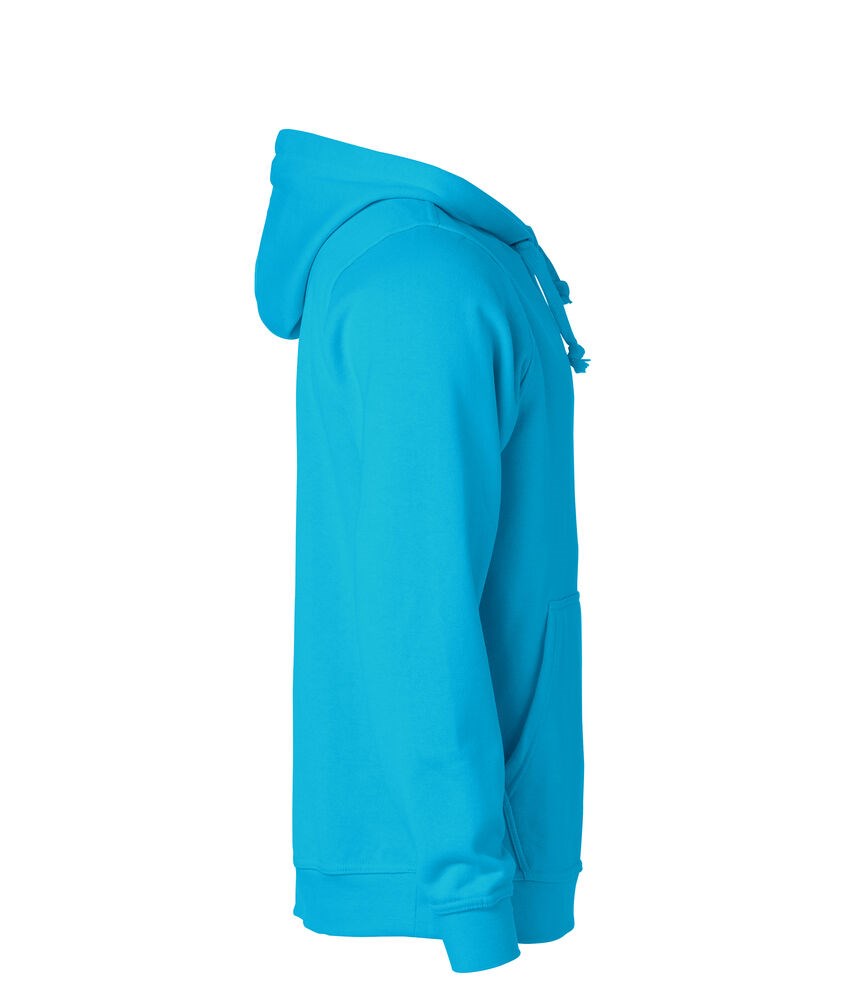 Clique - Basic Hoody Turquoise 3XL