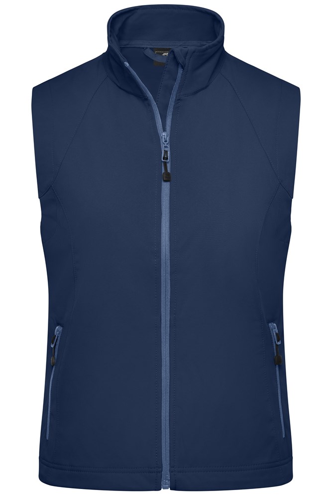 Ladies' Softshell Vest - Navy (ca. Pantone 289C)