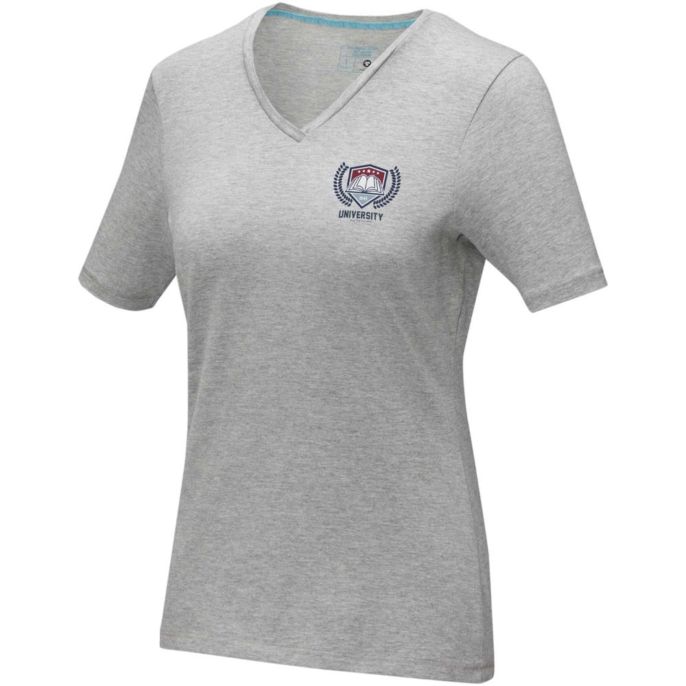 Kawartha biologisch dames t-shirt met korte mouwen